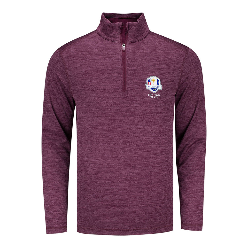 Ryder Cup Merch Vineyard Vines 2025 Ryder Cup Sankaty Quarter Zip Sweatshirt Gifts For Golf Dad