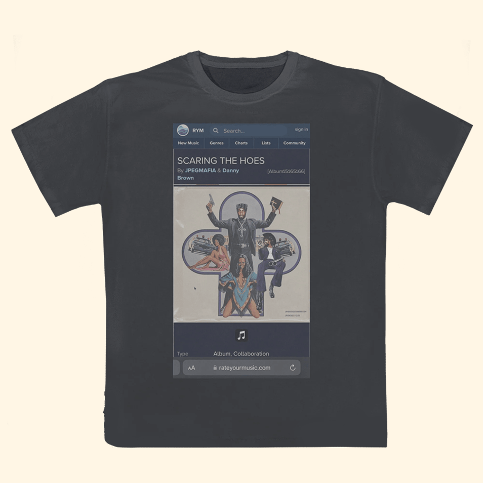 RYM Hoes T-Shirt JPEGMAFIA Merch Good Fathers Day Birthday Gifts For Dad Gifts For Friends