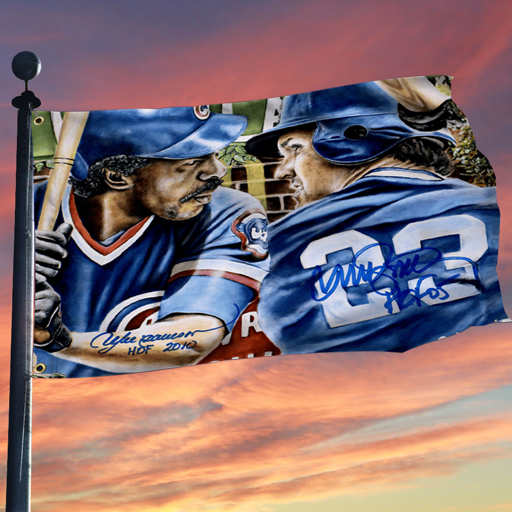 Ryne Sandberg The Ryno Fo23ver Forever 23 Flag Ryno X Hawk Flag
