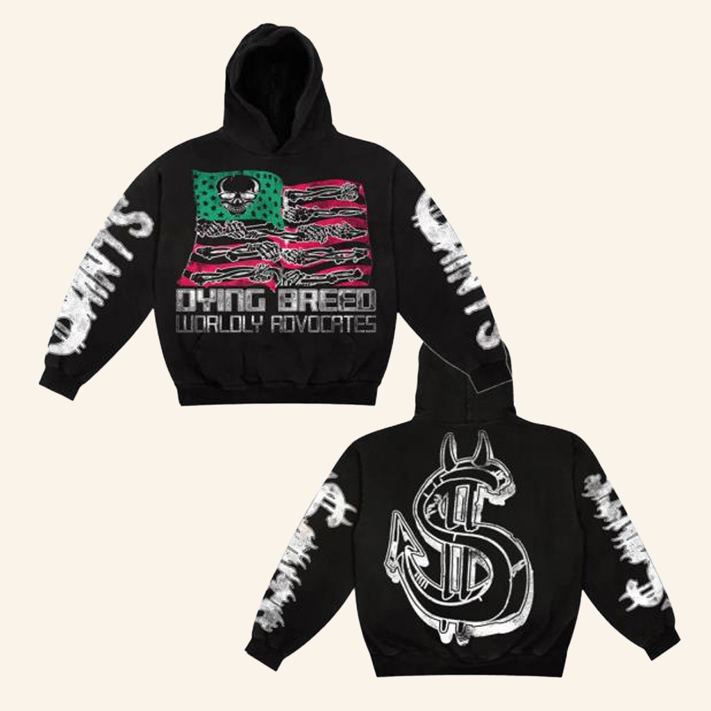 SaintSworld Merch Dying Breed Worldly Advocated Hoodie Gifts For Brother