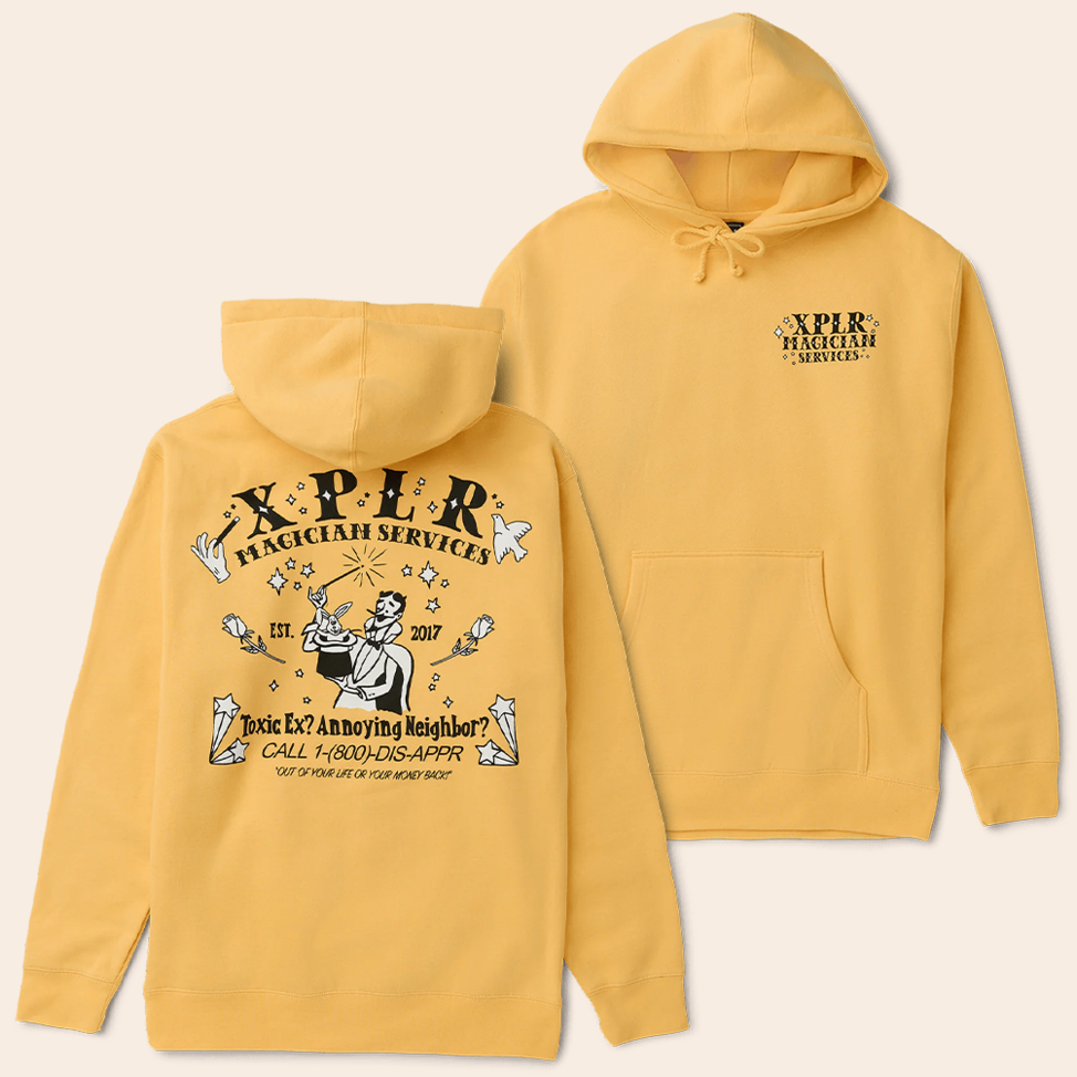 Sam And Colby XPLR Magician Services Hoodie XPLR Merch Dad Birthday Gifts For Father's Day 2025