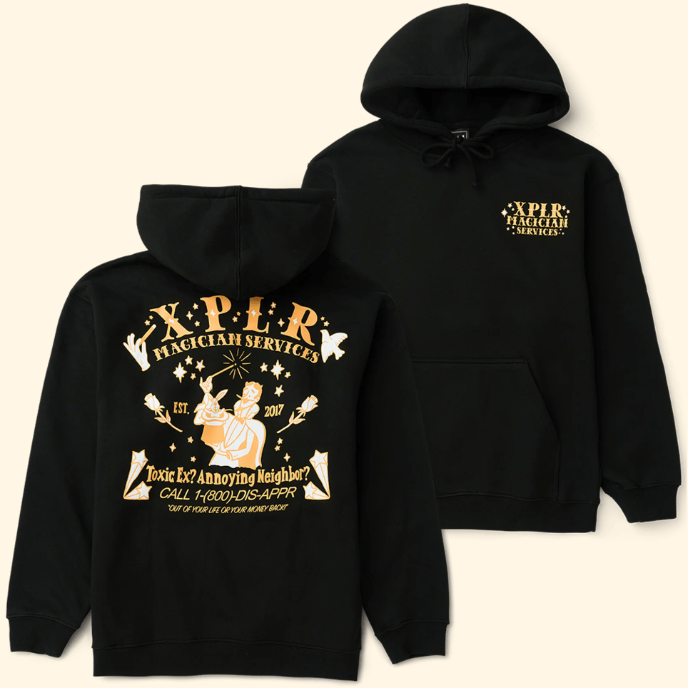 Sam And Colby XPLR Magician Services Hoodie XPLR Merch Unique Father'sDay Birthday Gifts