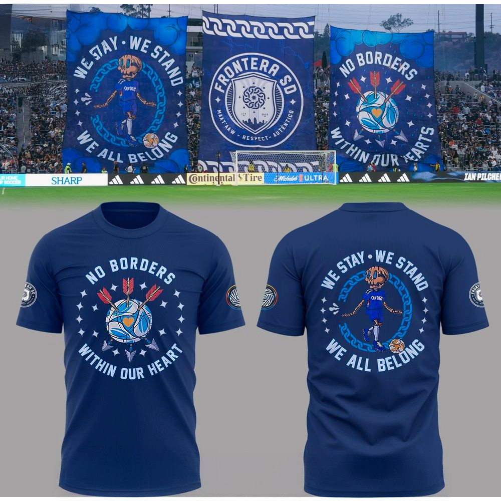 San Diego FC We Stay We Stand We All Belong T-Shirt Fan Merch Best Gifts For Husband