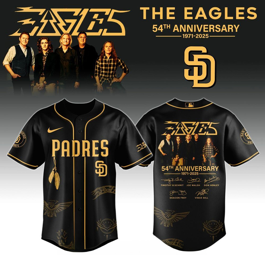 San Diego Padres X Eagles Band Music Jersey 2025