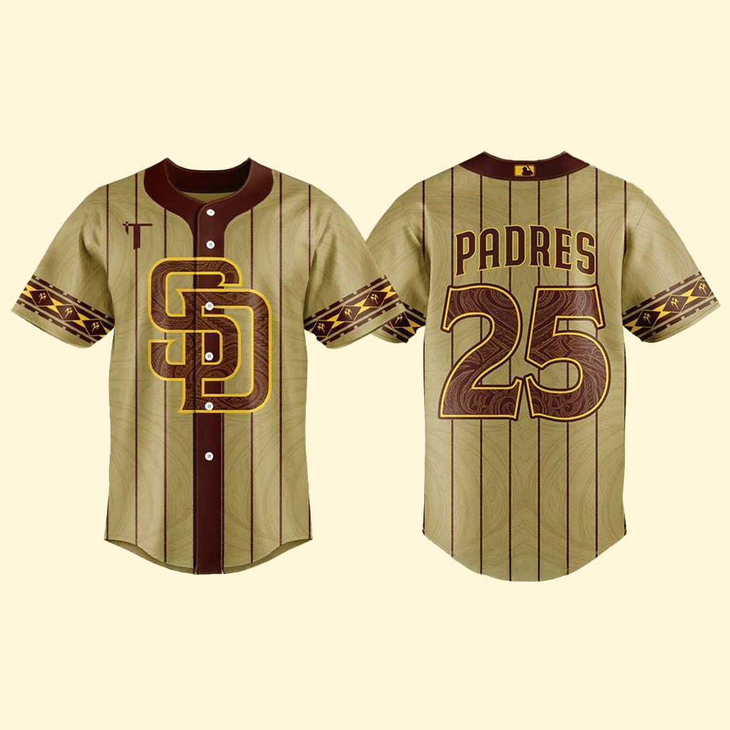 San Diego Padres x Pacific Islander Heritage 2025 Jersey San Diego Padres Merch Him Gifts