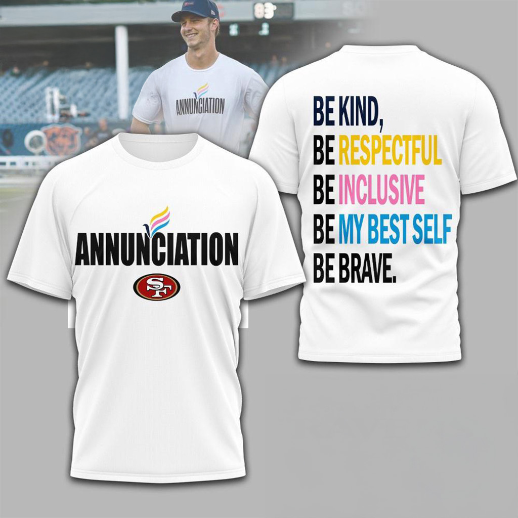 San Francisco 49Ers NFL Annunciation 2025 Shirt 49Ers Merch Best Gift For Football Lovers