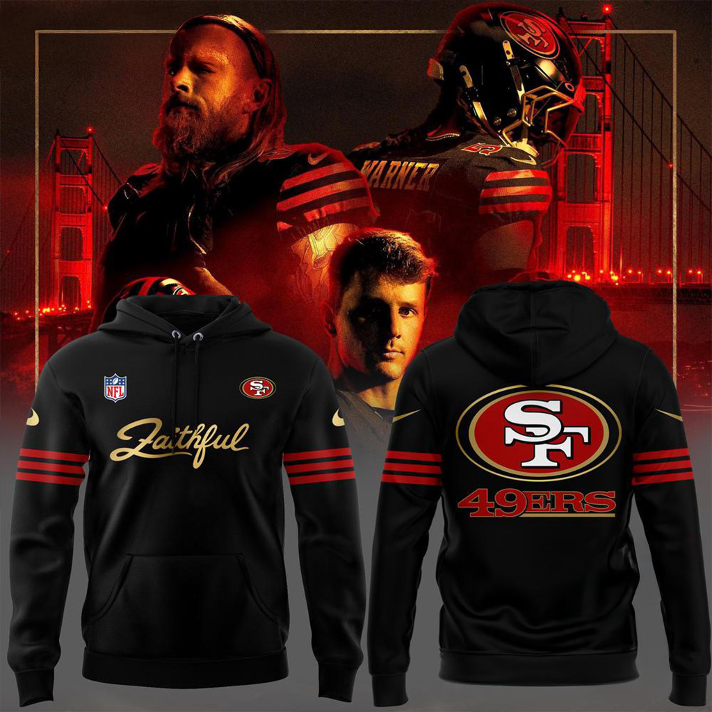 San Francisco 49ers The Rivalries Uniforms 2025 Hoodie 49ers Merch Best Gifts For Football Fans