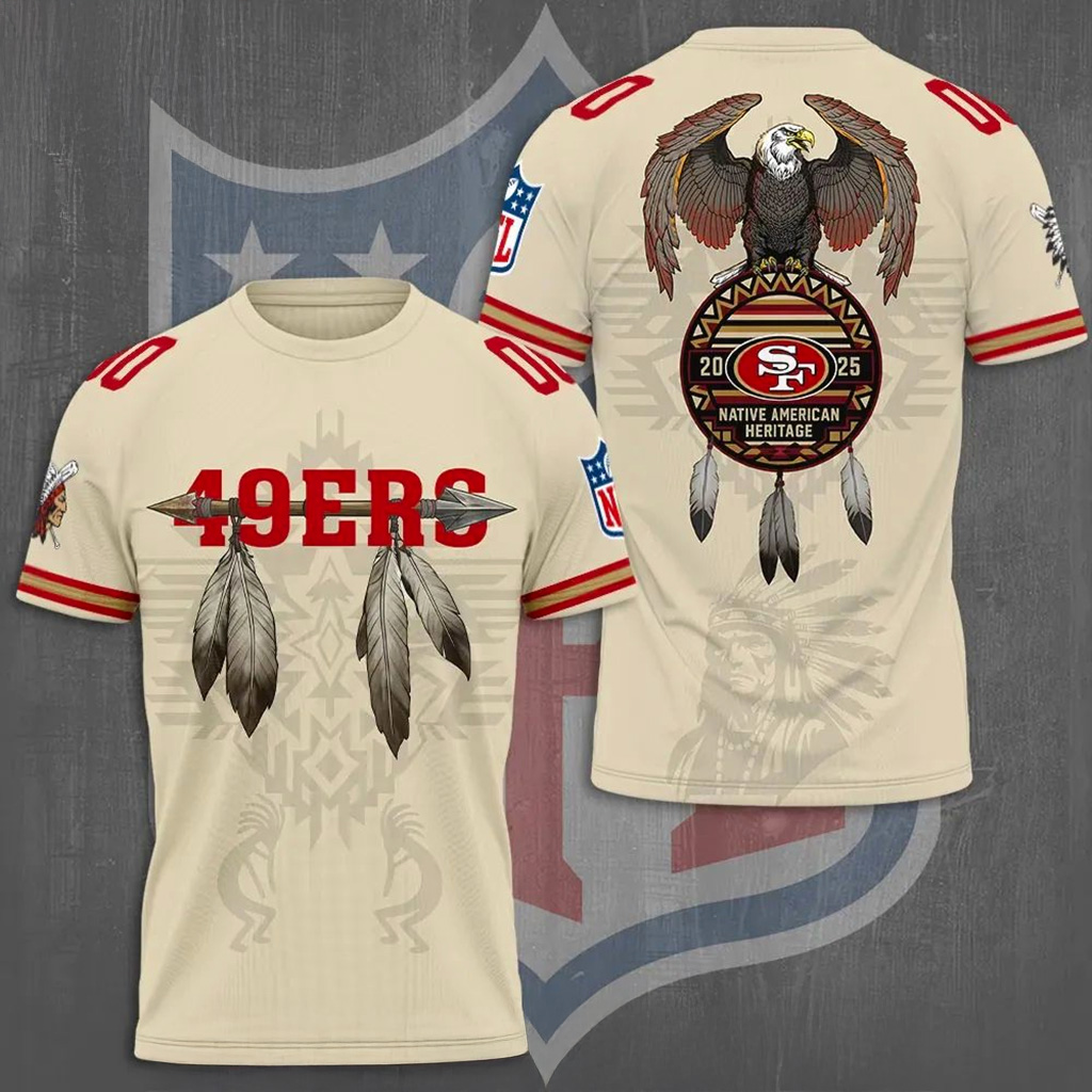 San Francisco 49Ers X Native American Heritage Shirt 49Ers Merch Football Fan Gift Ideas
