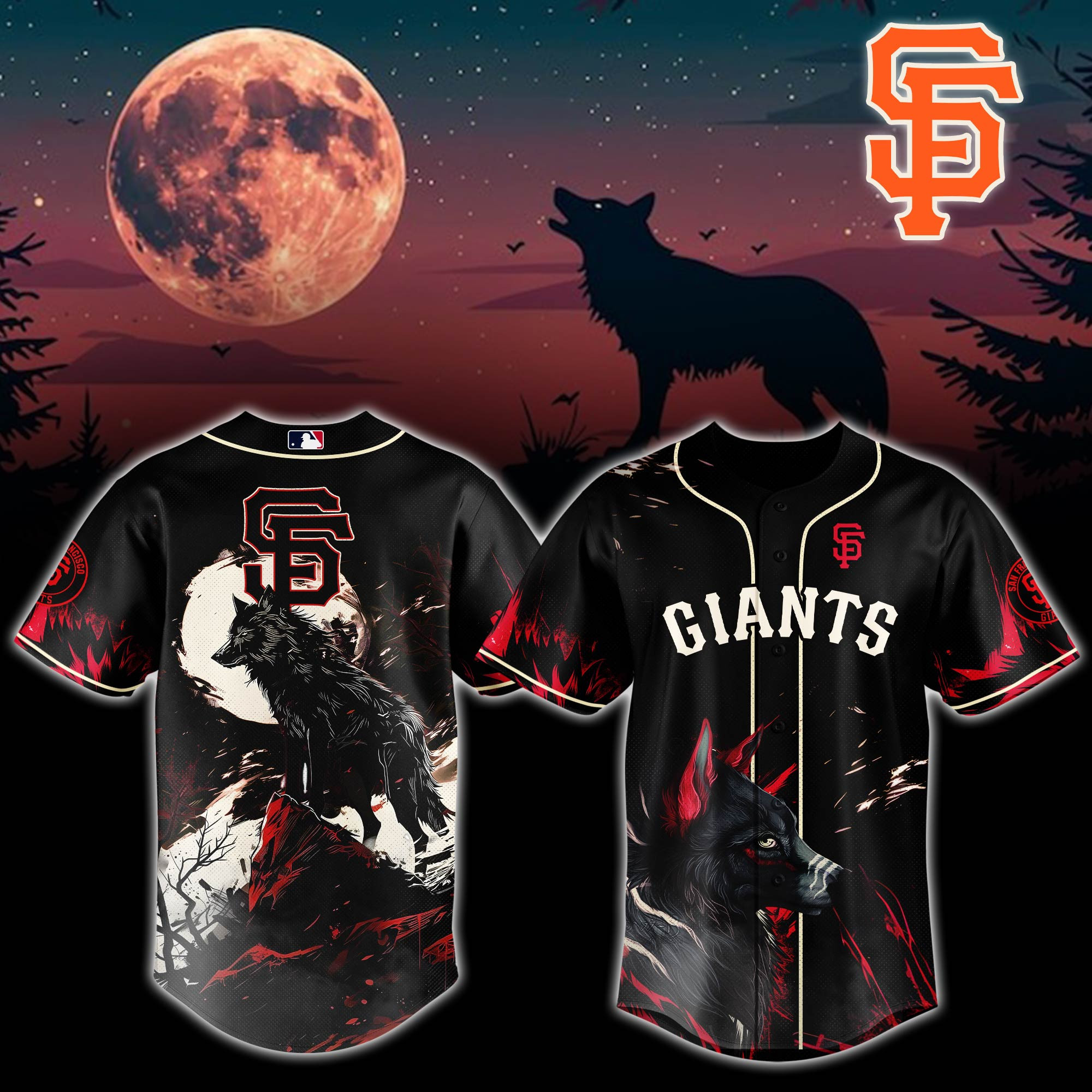 San Francisco Giants Mlb X Worf Baseball Jersey For Fans