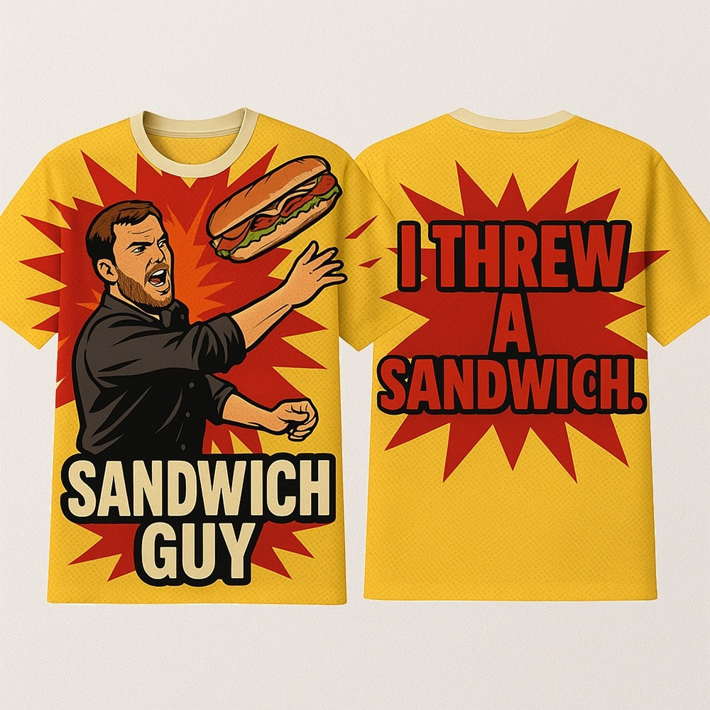 Sandwich Guy 2025 Protest Folk Hero Shirt Gift For Him