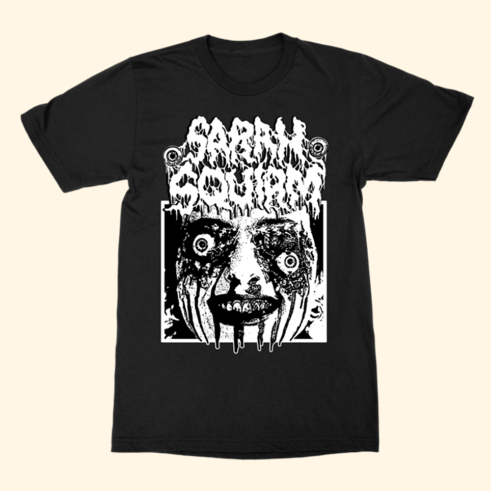 Sarah Sherman Shirt Snl Sarah Sherman Merch Metal Face T-Shirt Great Father's Day Presents