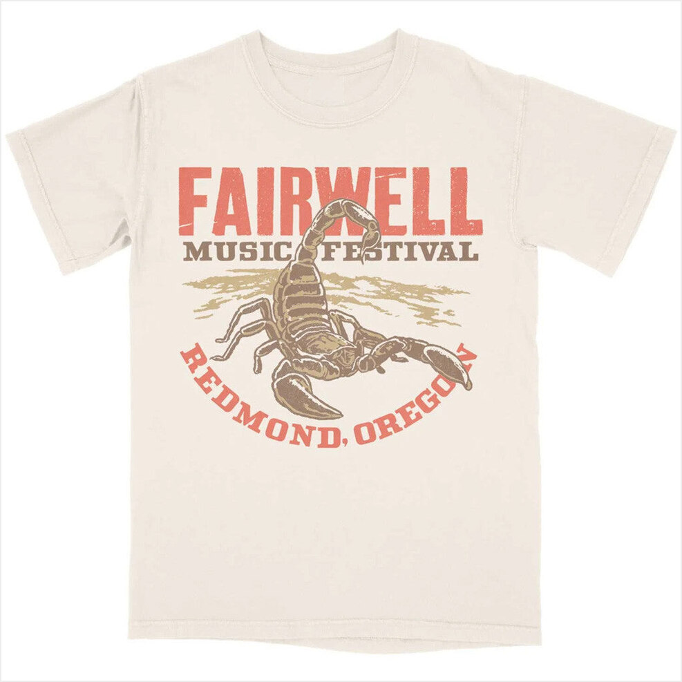 Scorpion T-Shirt Fairwell Festival Merch Birthday Gifts For Husband BFF Gifts Ideas
