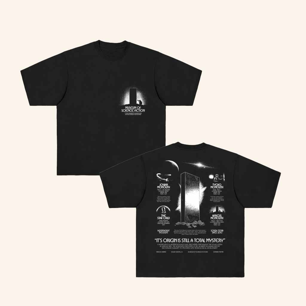 SCRT Merch Museum Of Science Fiction Monolith T-Shirt Gifts For My Husband