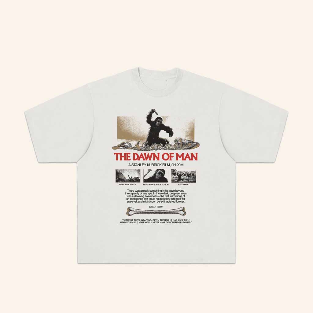 SCRT Merch The Dawn Of Man T-Shirt Best Birthday Gift For Husband