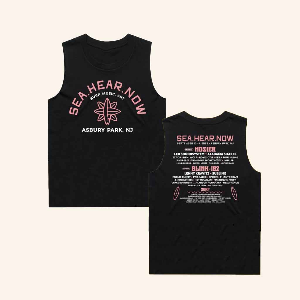 Sea Hear Now Festival Merch Merch Women's Surf Tank Gifts For Girlfriend