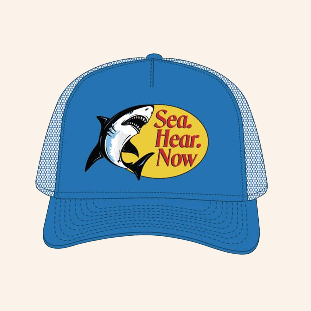 Sea Hear Now Festival Merch Shark Foam Trucker Hat Gifts For Boyfriend
