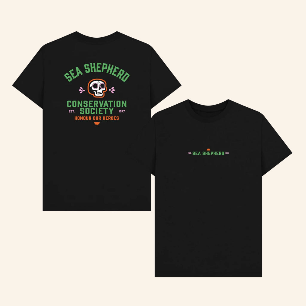 Sea Shepherd Merch Dï¿½a De Los Muertos T-Shirt Gifts For Husband