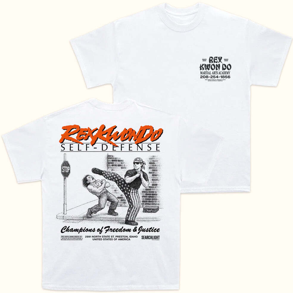 Searchlight Pictures Merch Napoleon Dynamite Rex Kwon Do T-Shirt Gifts For Dudes Gifts For Fans