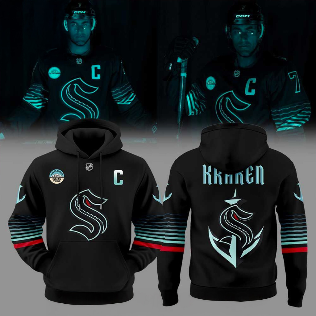 Seattle Kraken Third Jersey Awakes 25 26 Hoodie Fan Merch Gifts For Father