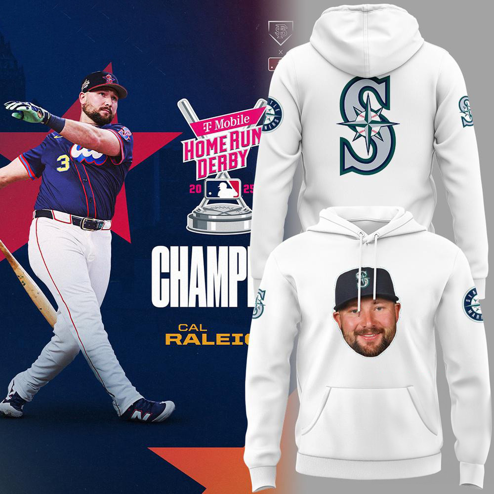 Seattle Mariners Cal Raleigh Chanpions 2025 Hoodie Baseball Lover Gift Ideas