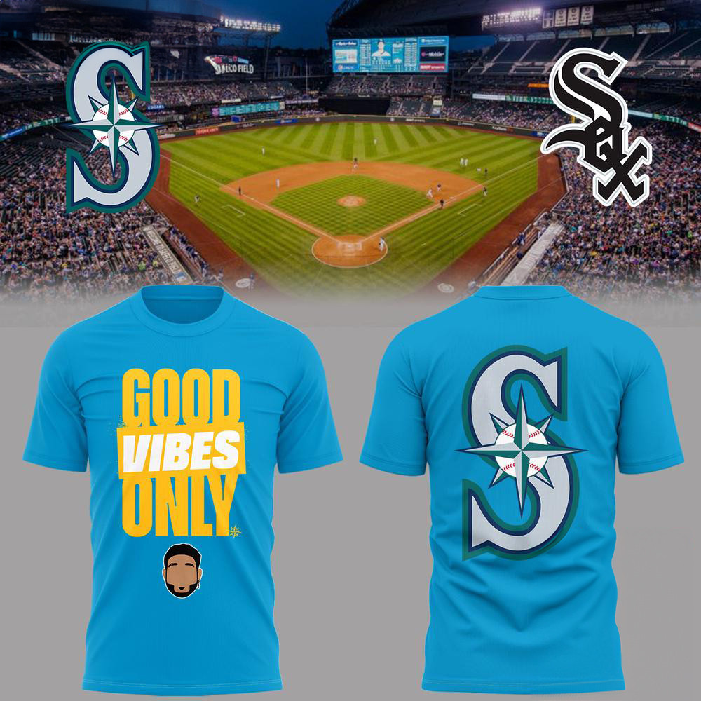 Seattle Mariners Good Vibes Only 2025 Shirt Presents For Baseball Lovers