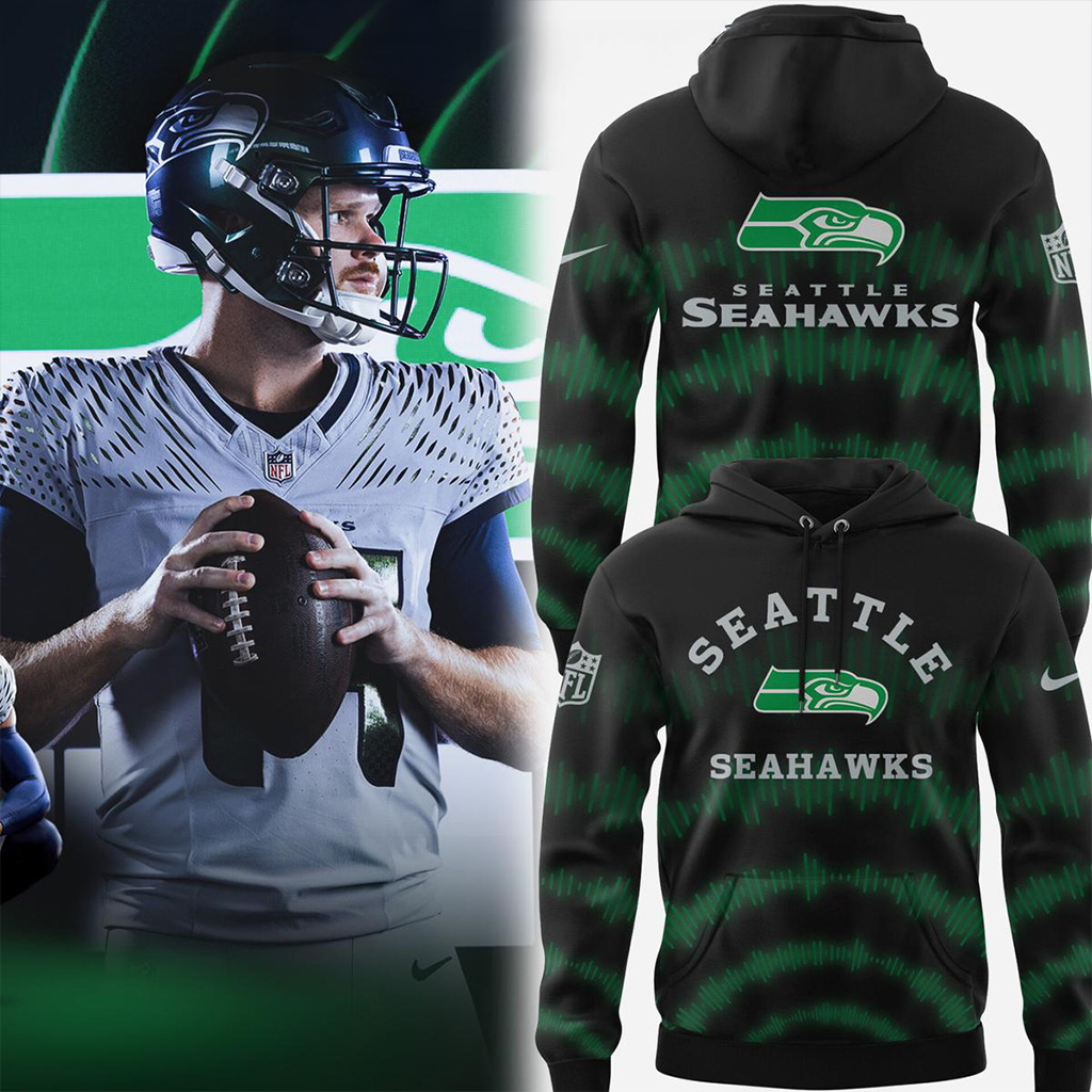 Seattle Seahawks Speak Volumes Hoodie Seattle Seahawks Merch Football Fan Gift Ideas