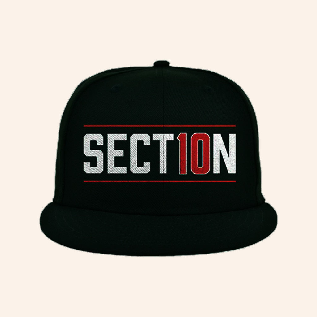 Section 10 Merch Section 10 Snapback Hat Gift Ideas For Baseball Fans