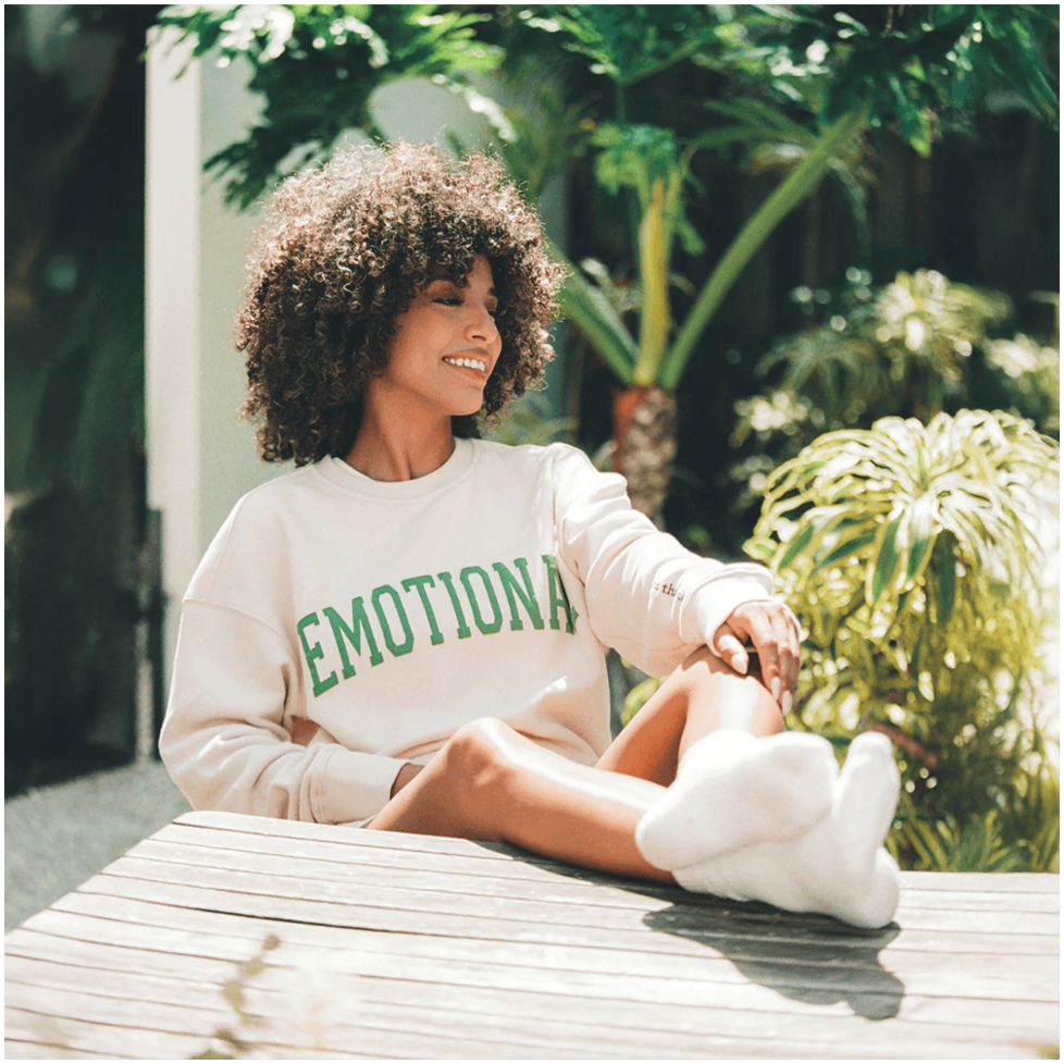 See The Way I See Merch Overthinker Sweatshirt Green Emotional Sweatshirt Wife Gifts