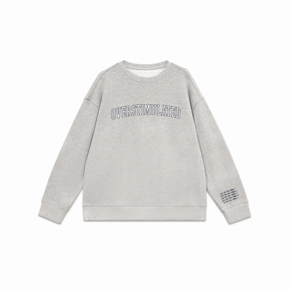 See The Way I See Merch Overthinker Sweatshirt Overstimulated Sweatshirt Best Gifts For Her