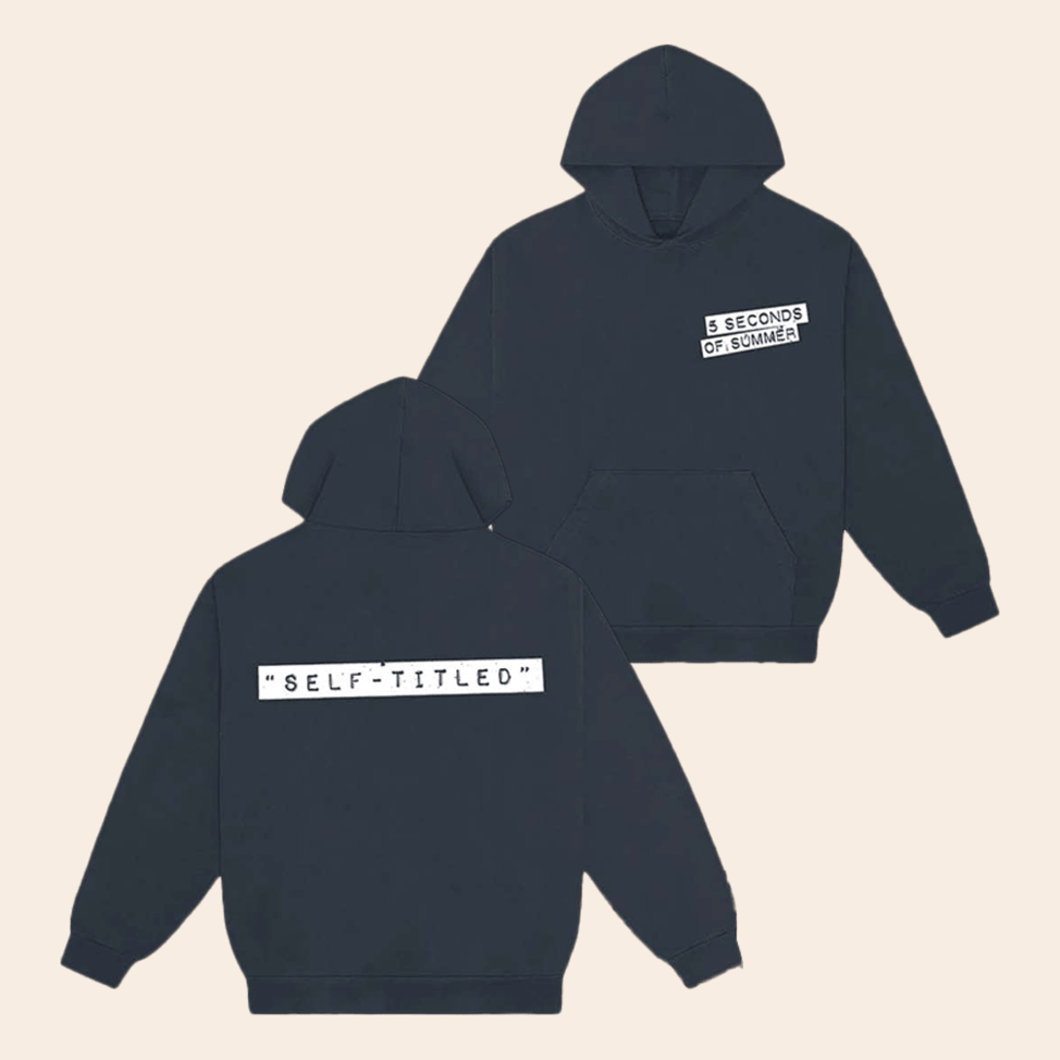 Self Titled Hoodie 5sos Merch Father In Law Birthday Gifts Dad's Day BFF Gifts Ideas