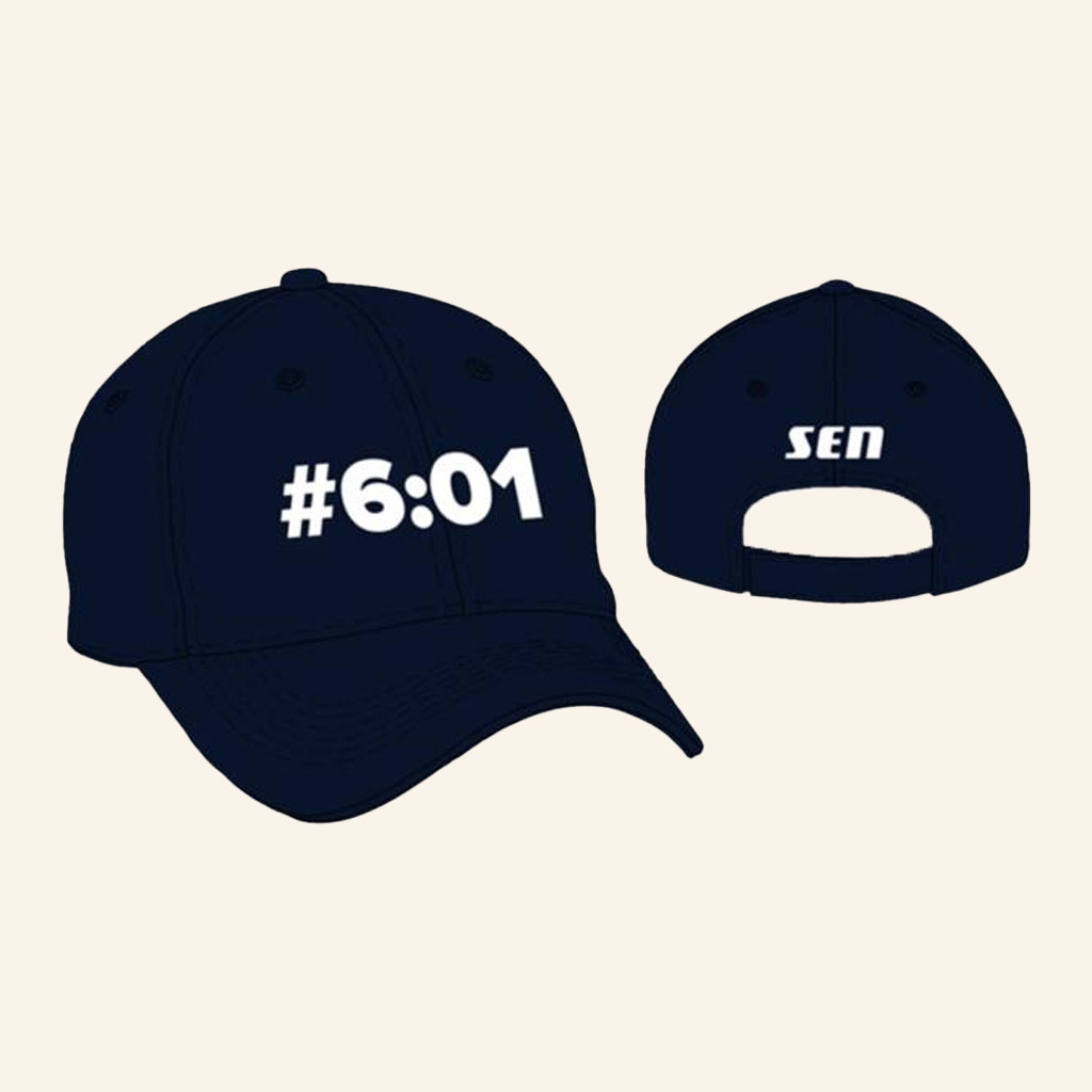 Sen Merch Embroidered 601 Hat Gifts For Friends