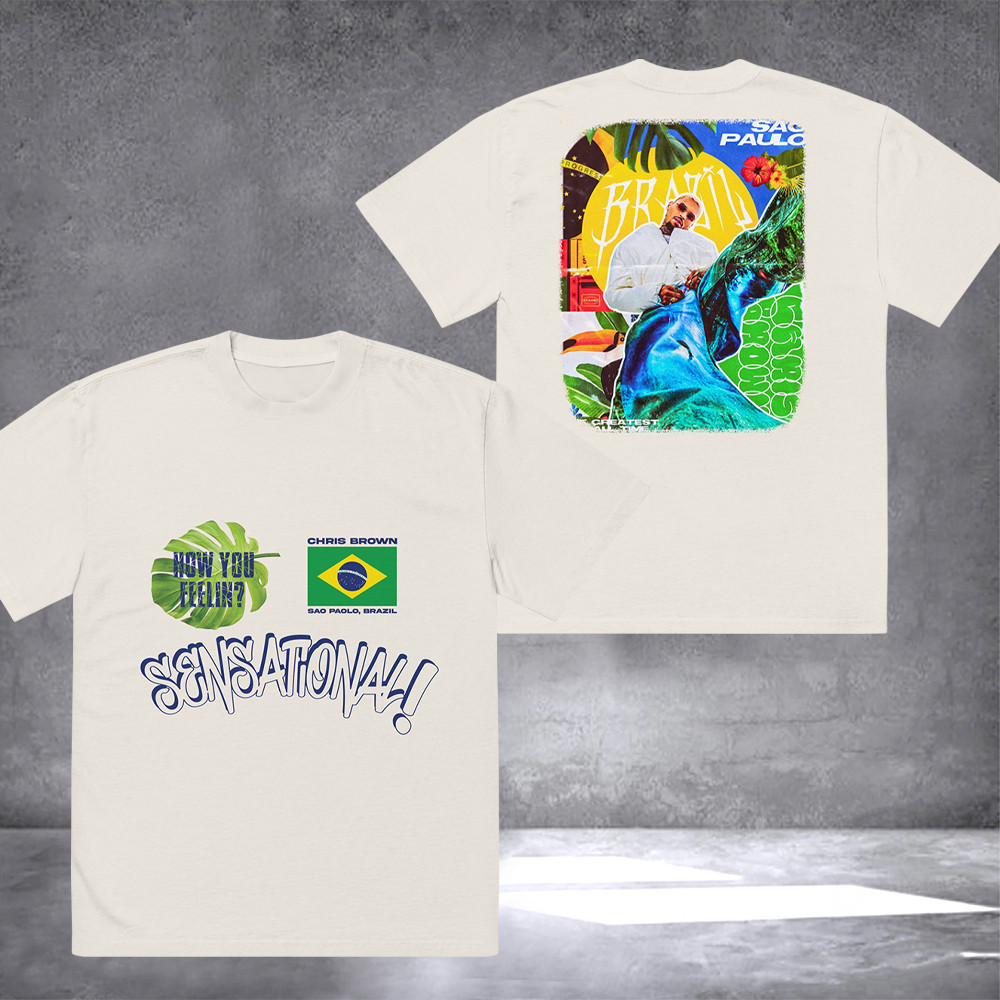 Sensational Brazil T-Shirt Gift Ideas For Music Lovers