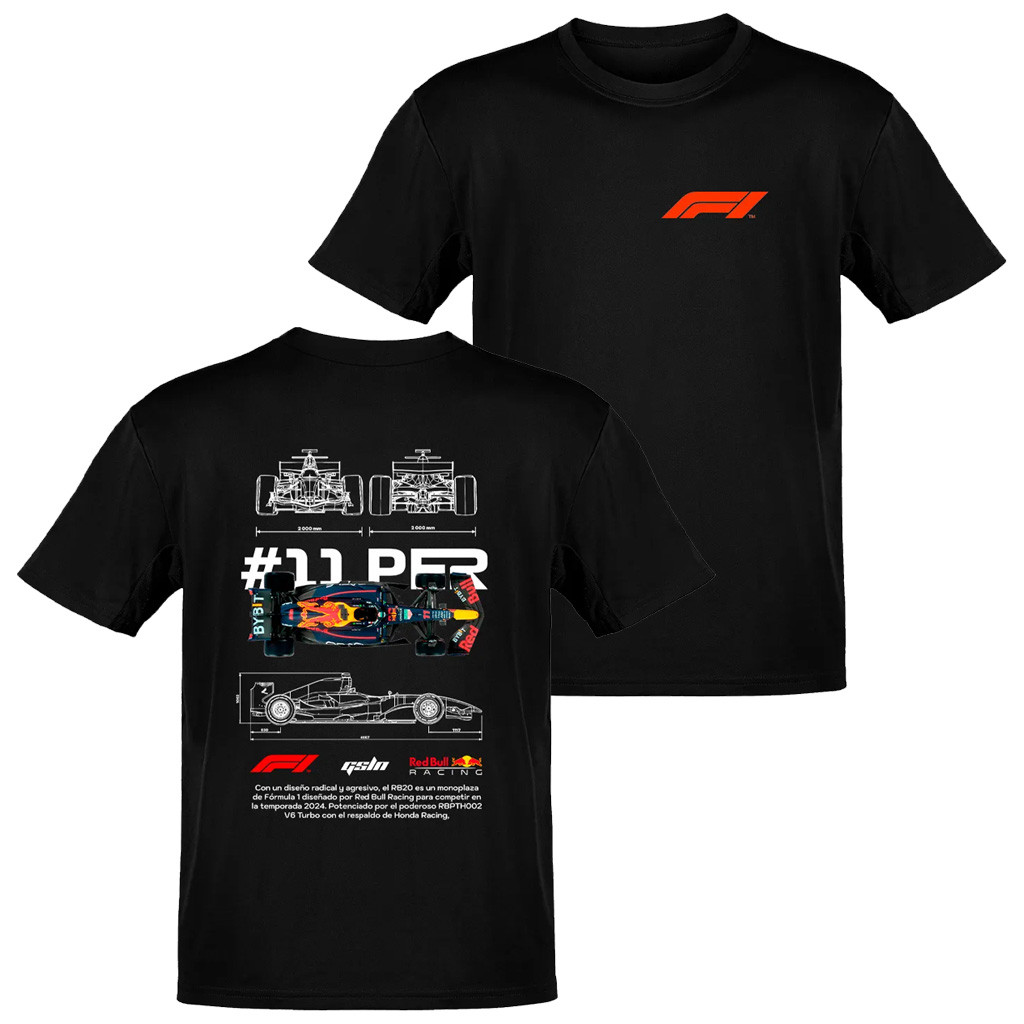 Sergio Checo Perez Red Bull F1 Trend T-shirt