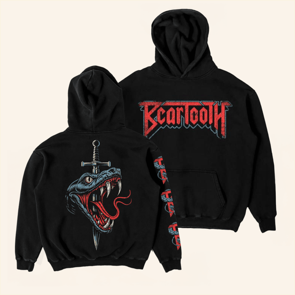 Serpent Hoodie Beartooth Band Merch Fans Gift Ideas Birthday Gifts For Friends