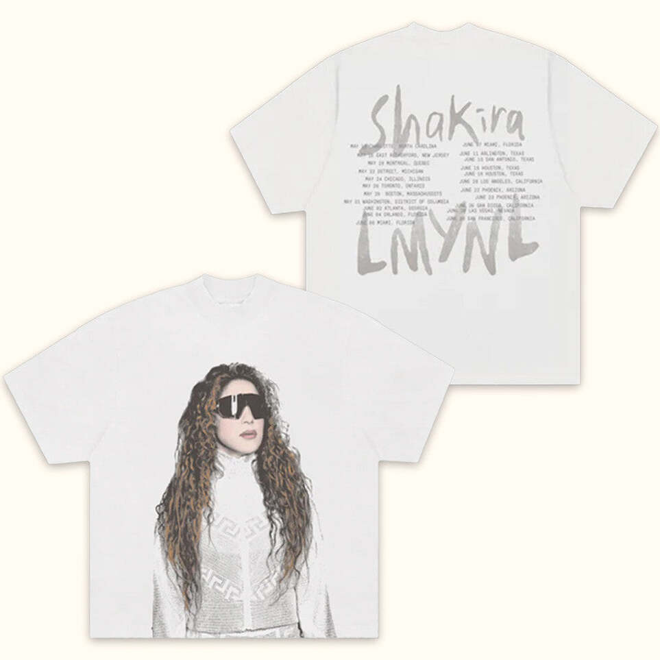 Shakira Merch Lmynl World Tour Sunglasses T-Shirt Fans Gifts For Her Gifts For Best Friend