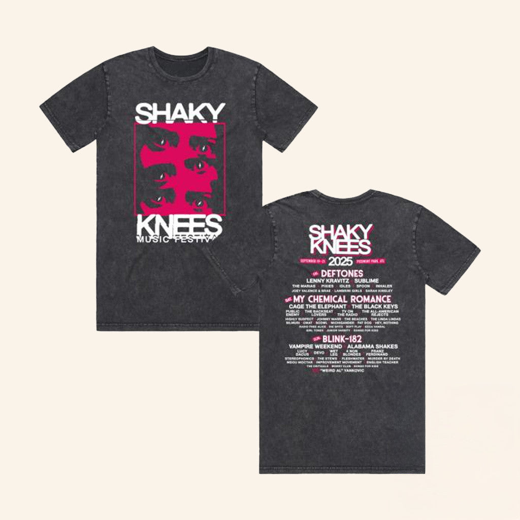 Shaky Knees Festival Merch Shaky Gaze Wash Shirt Gift Ideas For Friends