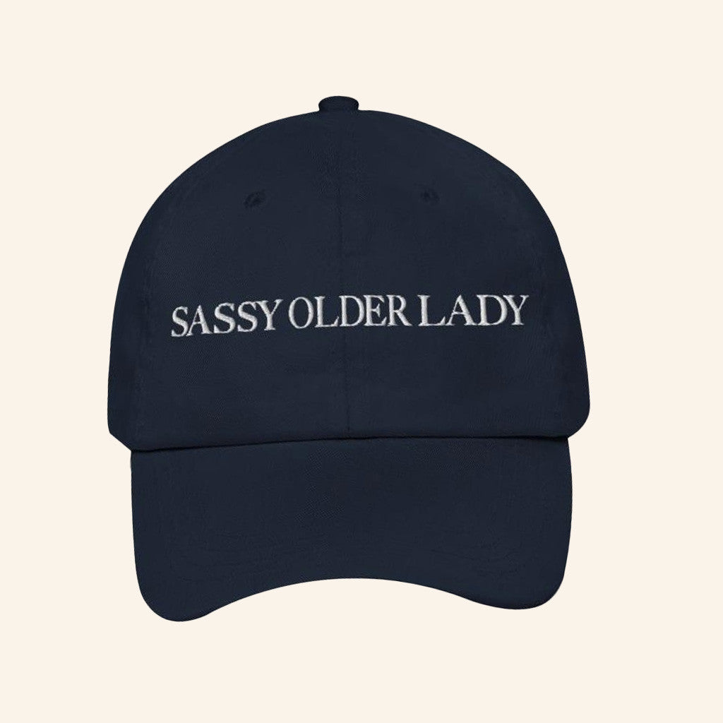Sharon Mcmahon Merch Sassy Older Lady Hat Embroidered Gift Ideas For Him