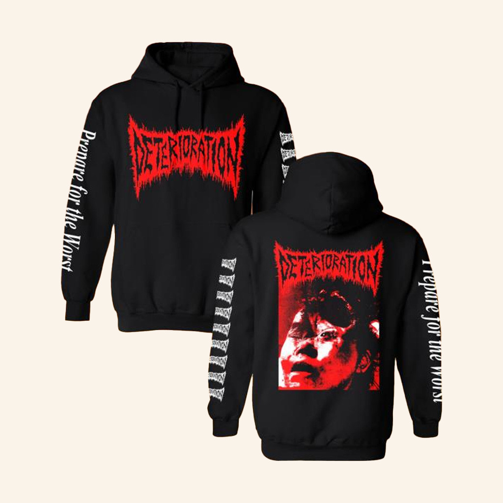 Shattered Dreams Productions Merch Deterioration Prepare For The Worst Hoodie Friends Gifts