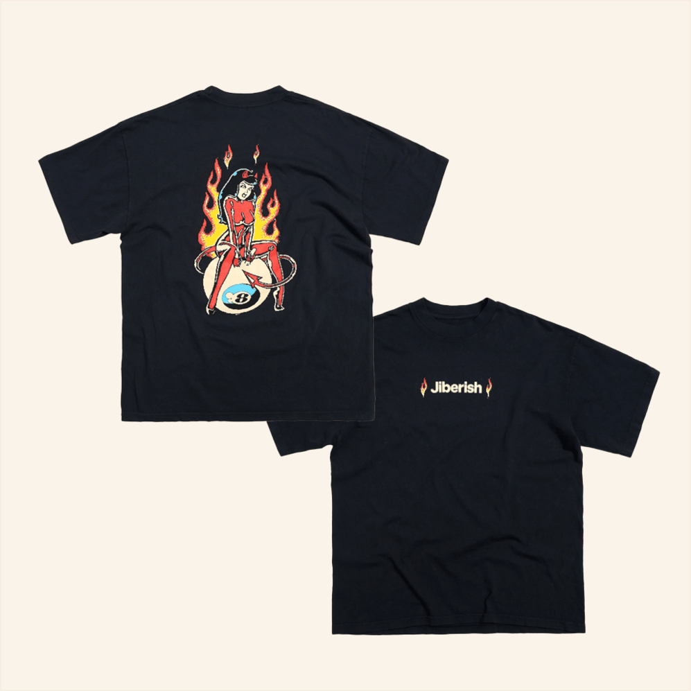 She Devil Black T-Shirt Jiberish Merch Gift Ideas For Him Birthday Gifts For Friends