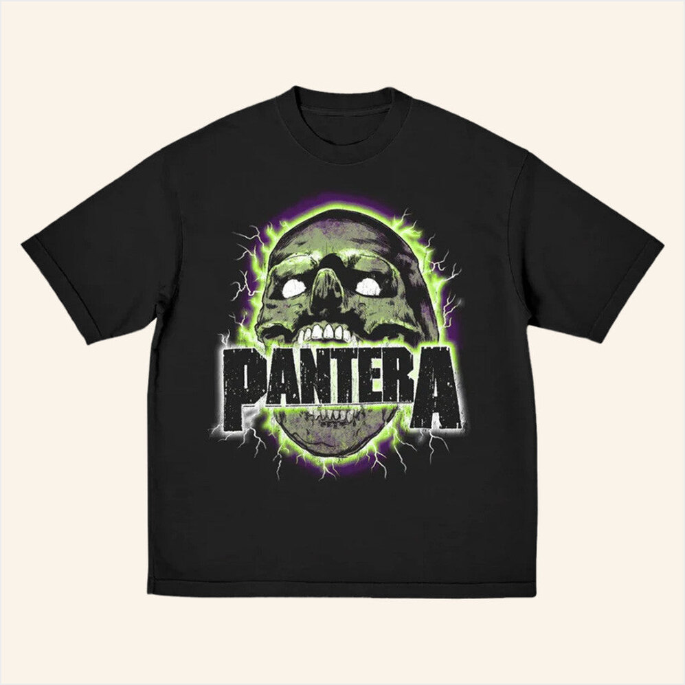 Shocked Skull T-Shirt Pantera Merch Best Birthday Gifts For Dad Best Friend Gifts