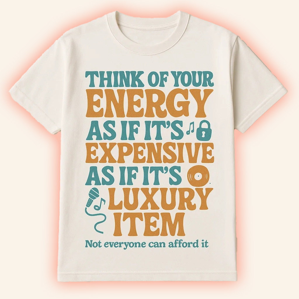 Showgirl Era Quote Not Everyone Can Afford It My Energy Is Expensive Shirt Best Friends Gifts