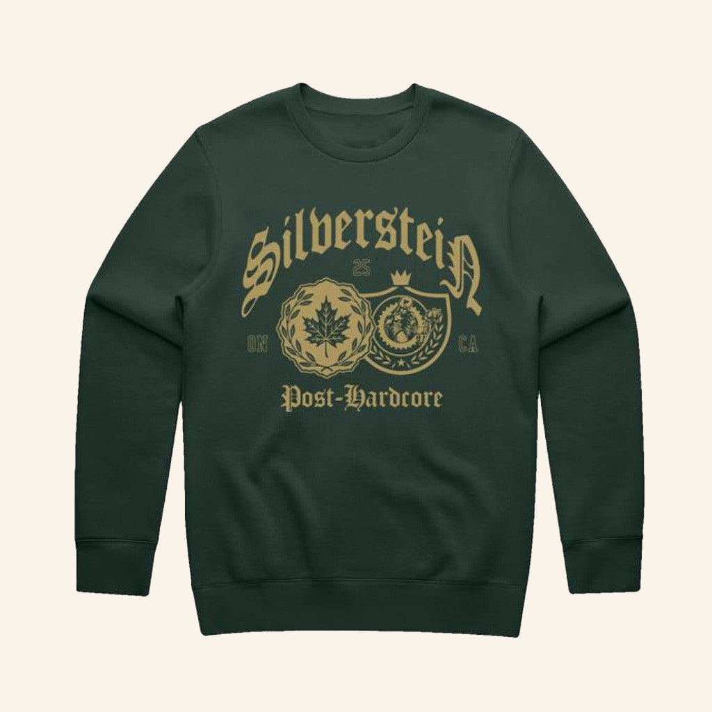 Silverstein Music Merch Post Hardcore Crewneck Sweatshirt Gifts For Fans