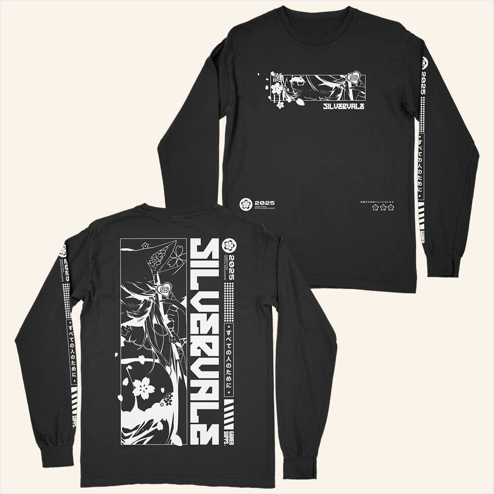 Silvervale Birthday Long Sleeve T-Shirt Gamer Supps Merch Best Gifts For Husband