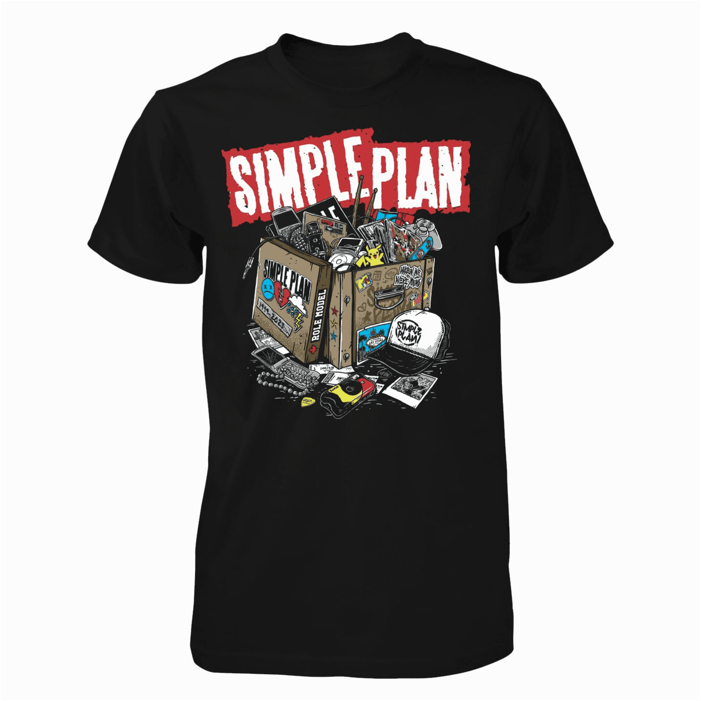 Simple Plan Merch Souvenir T-shirt Gifts For Best Friends Birthday Gifts For Him