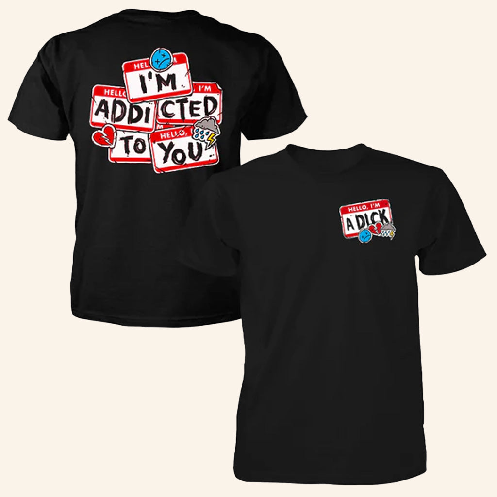 Simple Plan Merch The Addicted T-Shirt Gifts For Dudes
