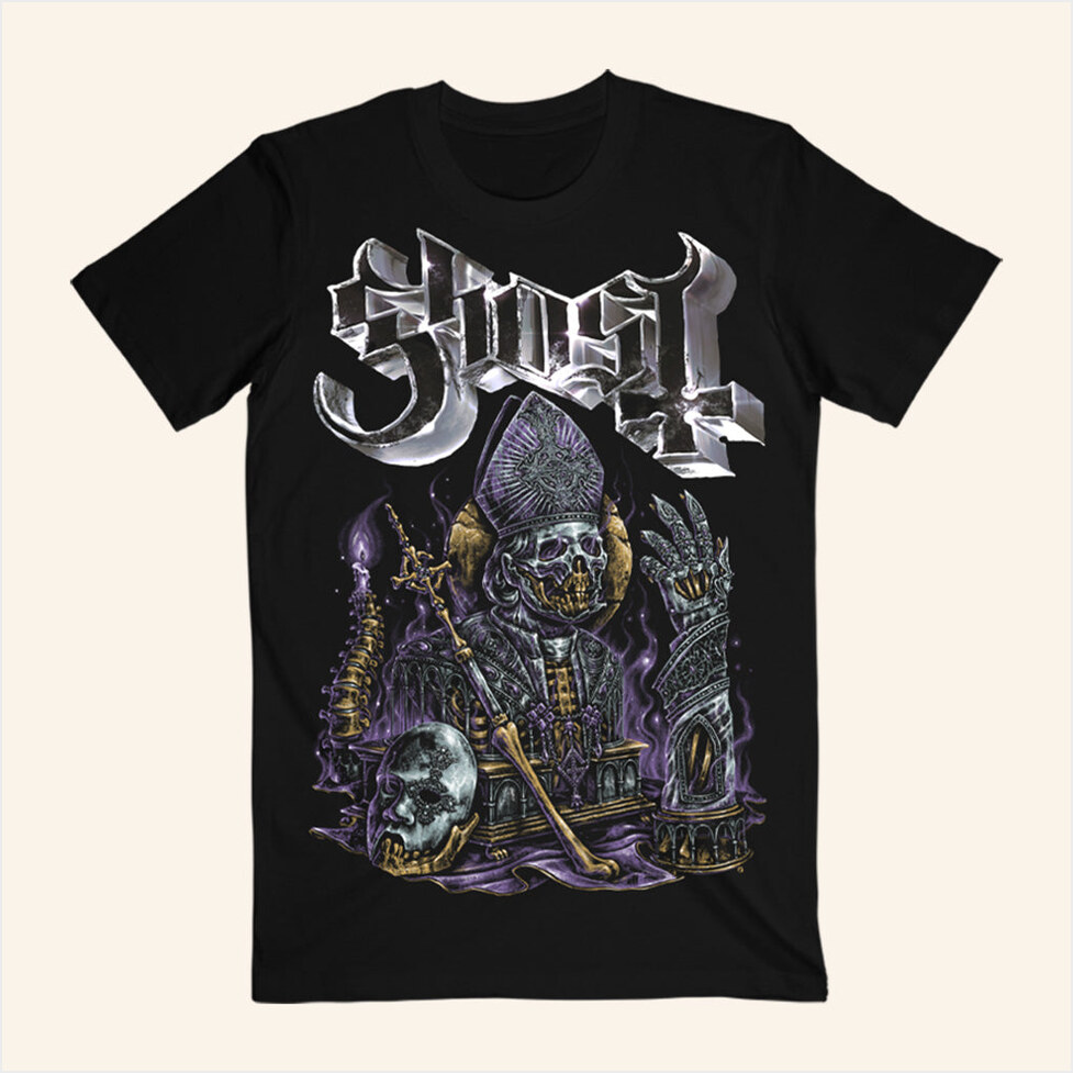 Skeleta 2025 T-Shirt Ghost Merch Music Lover Birthday Gifts For Besties Christmas Presents