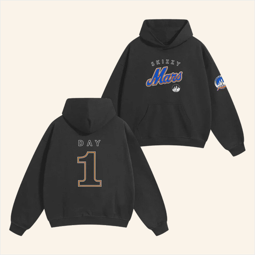 Skizzy Mars Day 1 Hoodie Skizzy Mars Merch Gift Ideas For Wife BFF Birthday Gifts Ideas