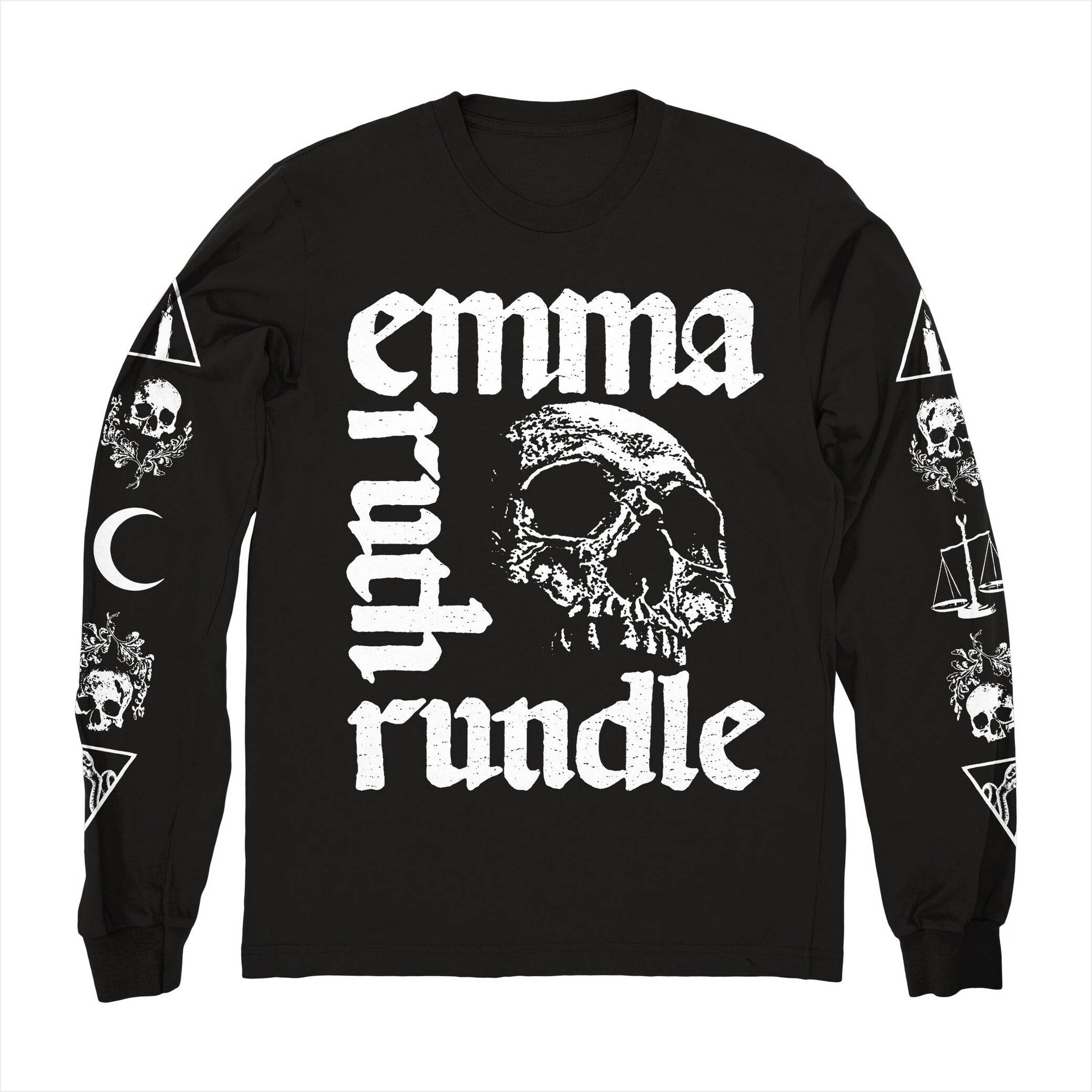 Skull Long Sleeve Shirt Emma Ruth Rundle Merch Emma Ruth Rundle Shirt Father's Day Gifts For Metal Music Lovers
