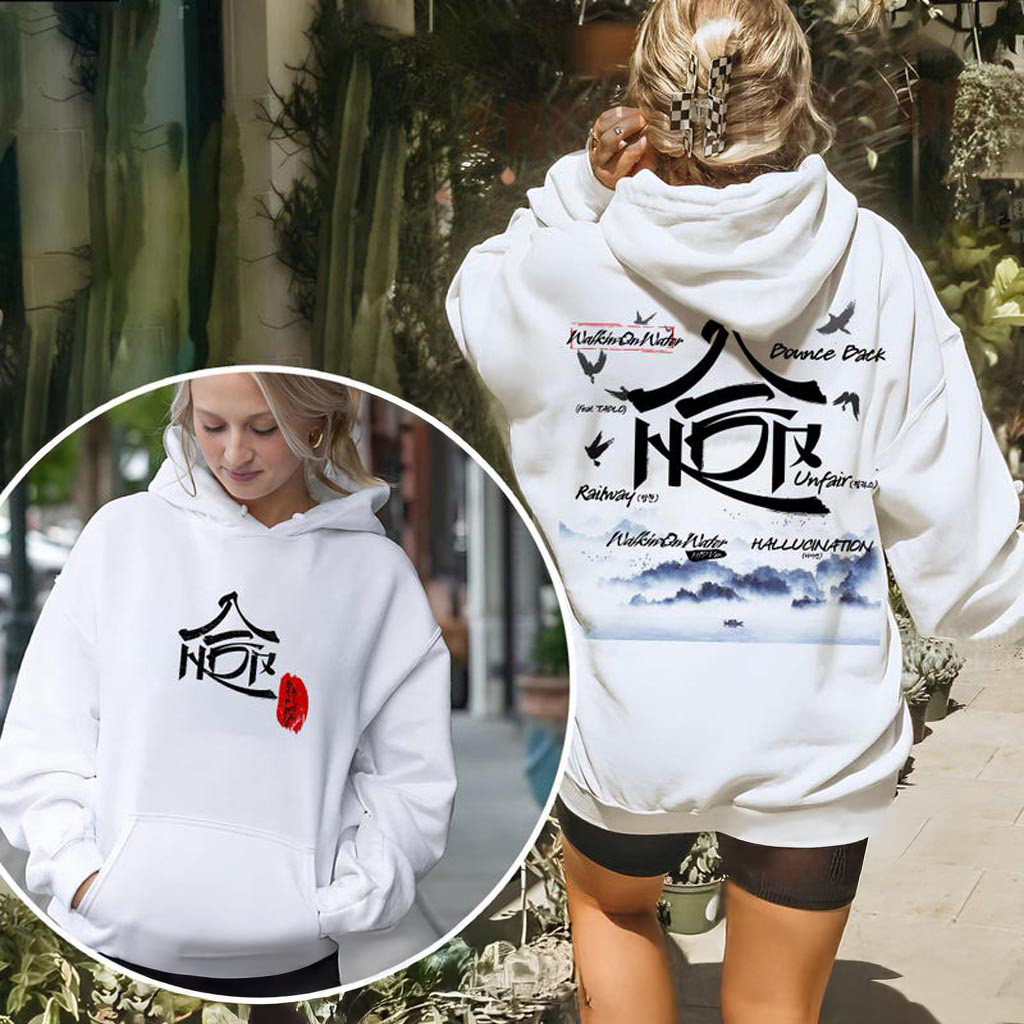 SKZHOP HIPTAPE Tracklist Hoodie Stray Kids Domiate World Tour Sweatshirt Stray Kids Hop
