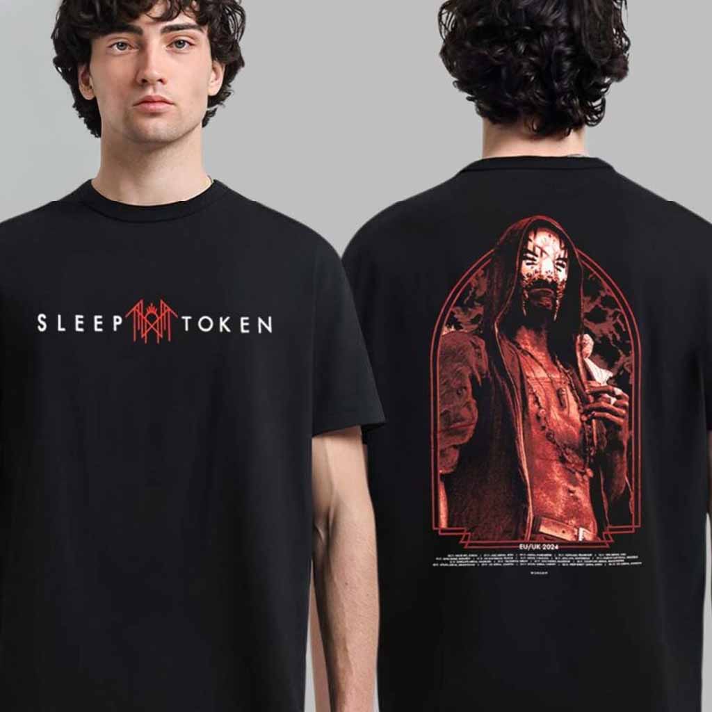 Sleep Token EU And UK 2024 Tour  T-Shirt Sleep Token Merch Music Gift Ideas For Guys
